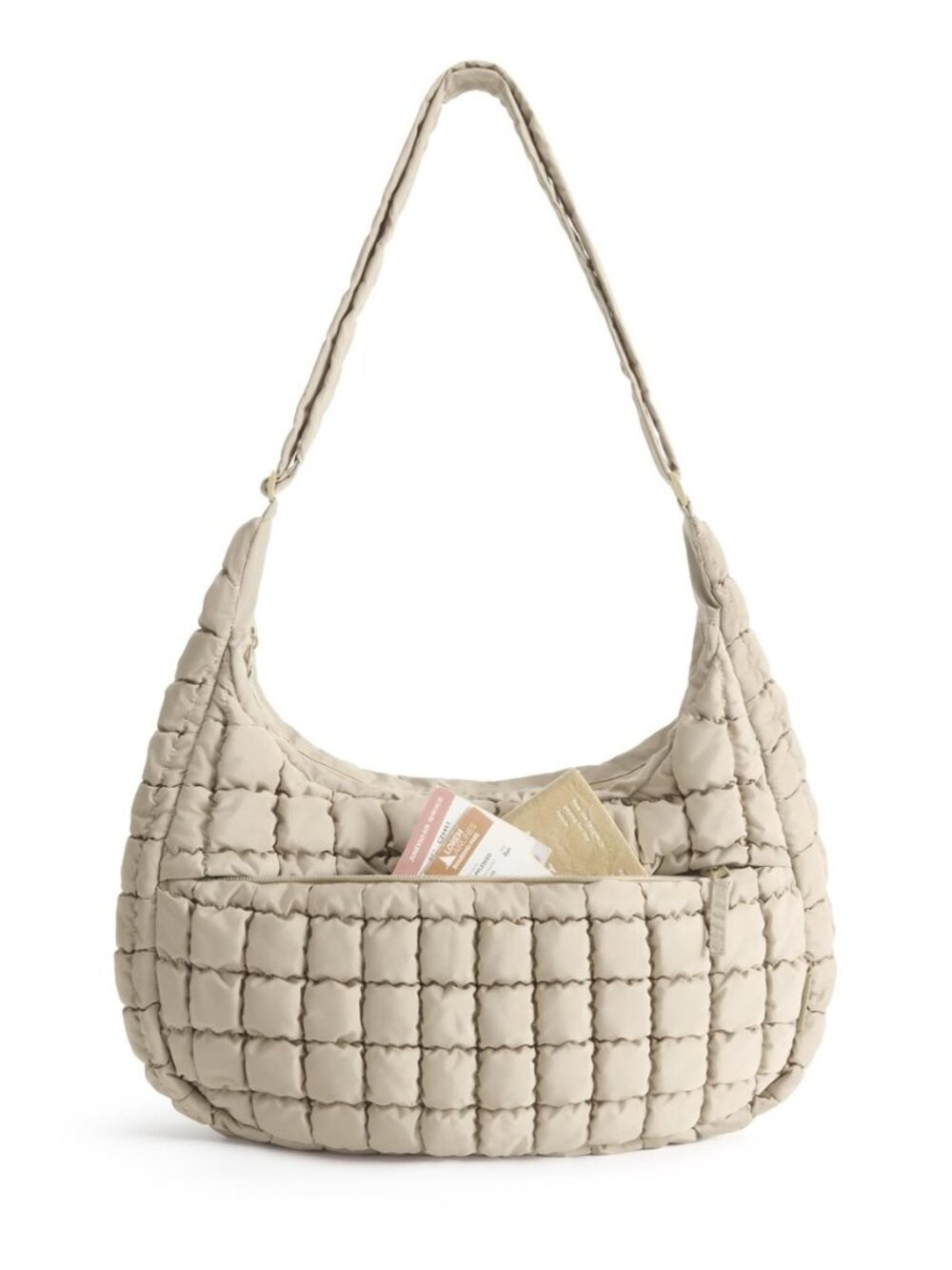 Quilted Crossbody Bags for Women, Travel Purses Hobo Shoulder Bag